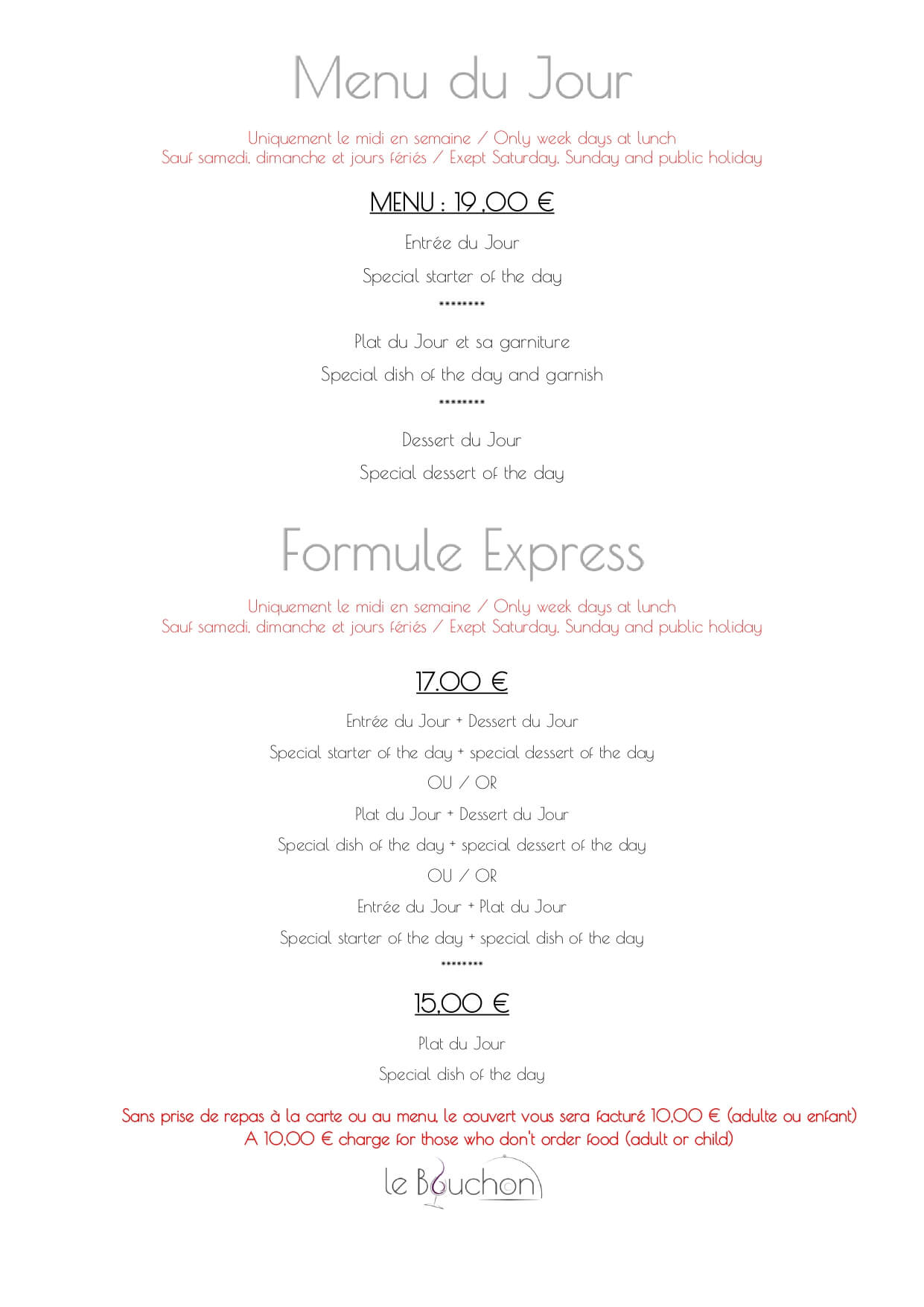 Menu du Jour 052025b